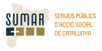 SUMAR, Serveis públics d'acció social de Catalunya